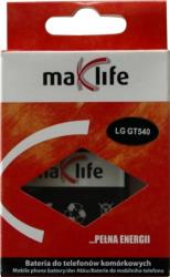 maxlife battery for lg gt540 swift 1600mah photo