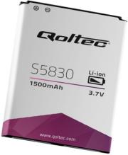 qoltec 7711 battery for samsung galaxy ace s5830 1500mah photo