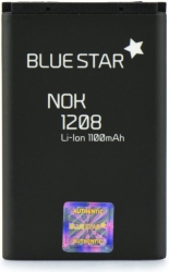 blue star battery for nokia 1208 1200 1100mah photo