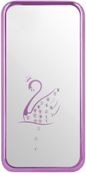 beeyo swan back cover case for lg k10 pink photo