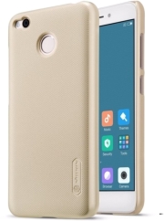 nillkin frosted tpu back cover case for xiaomi redmi 4x gold photo
