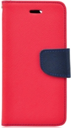 fancy book flip case for apple iphone x red navy photo