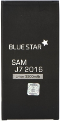 blue star premium battery for samsung galaxy j7 2016 3300mah li ion photo