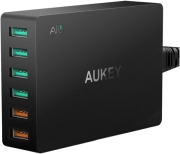 aukey pa t11 6 port charging station with quick charge 30 60w 156a photo