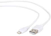 cablexpert cc usb2 amlm w 05m usb to 8 pin sync and charging cable 05m white photo