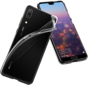 spigen liquid crystal back cover case for huawei p20 transparent photo