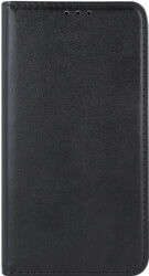 smart magnetic flip case for samsung galaxy a6 2018 black photo