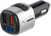 4smarts mediaassist car charger with fm transmitter and media in black photo