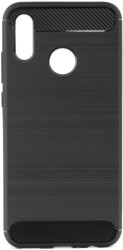 forcell carbon back cover case for huawei psmart 2019 black photo