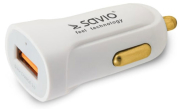 savio sa 05 w car quick charger 30a white photo