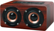 nod concerto wooden portable bluetooth speaker 2x 5w