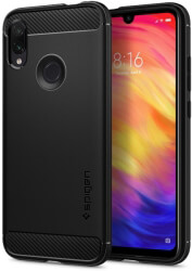spigen rugged back cover case armor for xiaomi redmi note 7 black photo spigen rugged back cover case armor for xiaomi redmi note 7 black photo