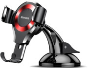 baseus car mount osculum gravity black red photo