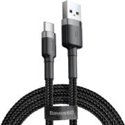 baseus cable cafule type c 2a 2m grey black