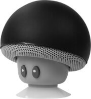 logilink sp0054bk mobile bluetooth speaker mushroom design black photo
