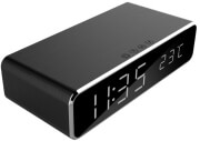 gembird dac wpc 01 digital alarm clock with wireless charging function black