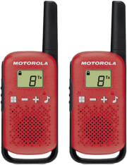 motorola talkabout t42 walkie talkie 4km red photo
