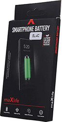 maxlife battery for nokia 6100 6230 6300 bl 4c 1050mah photo