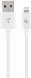 cablexpert cc usb2p amlm 2m w 8 pin charging and data cable 2m white photo