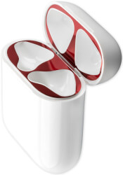 4smarts dust protector foil for apple airpods 2 airpods charging case red photo 4smarts dust protector foil for apple airpods 2 airpods charging case red photo
