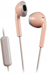 jvc ha f19m pt retro pink earbuds photo