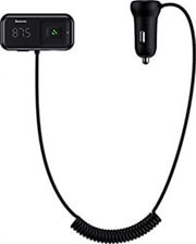 baseus s 16 transmiter fm t type bluetooth mp3 car charger photo