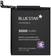 blue star battery for xiaomi redmi 6 6a bn37 3000 mah li ion photo