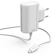 hama 178262 lightning charger 24 a white photo