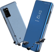 smart clear view flip case for huawei p30 pro blue photo