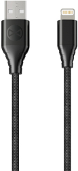 forever core mfi cable usb lightning 30 m 24a black photo