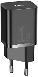 baseus super si quick charger 1c 20w black photo