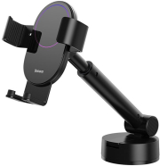 baseus simplism gravity car mount holder with suction base black photo