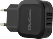 qoltec 50191 charger 17w 5v 34a 3xusb photo