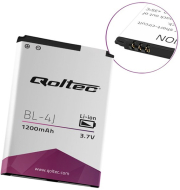 qoltec 52028 battery for nokia bl 4j c6 lumia 620 1200mah photo