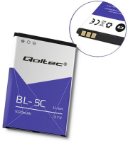 qoltec 52083 battery for nokia bl 5c 2700 classic 5030 1020mah photo