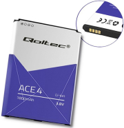 qoltec 52089 battery for samsung galaxy ace 4 1800mah photo