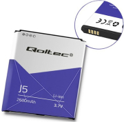 qoltec 52075 battery for samsung galaxy j5 j500 2600mah photo
