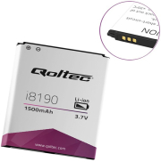 qoltec 52049 battery for samsung galaxy s3 mini i8190 i8200 1500mah photo