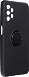 forcell silicone ring case for samsung galaxy a32 5g black photo
