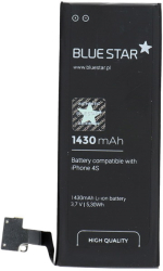 battery for iphone 4s 1430 mah polymer blue star hq photo