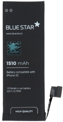 battery for iphone 5c 1510 mah polymer blue star hq photo