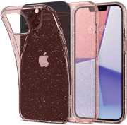 spigen liquid crystal for iphone 13 mini glitter rose photo