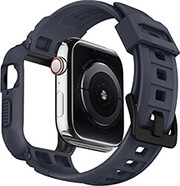 spigen rugged armor pro band for apple watch 4 5 6 se 44 mm grey photo