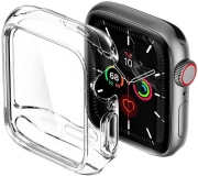 spigen ultra hybrid case for apple watch 4 5 6 se 40 mm crystal clear photo