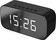 setty bluetooth speaker mirror clock gb 200 black photo