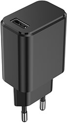 setty charger 1x usb 3a black usb c cable 10 m photo