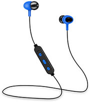 setty sport bluetooth earphones blue photo
