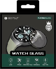 bestsuit flexible hybrid glass for samsung galaxy watch 4 classic 46mm photo