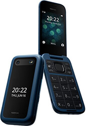 kinito nokia 2660 flip dual sim blue photo