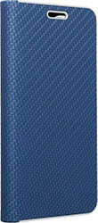 forcell luna book carbon for xiaomi redmi note 11 11s blue photo